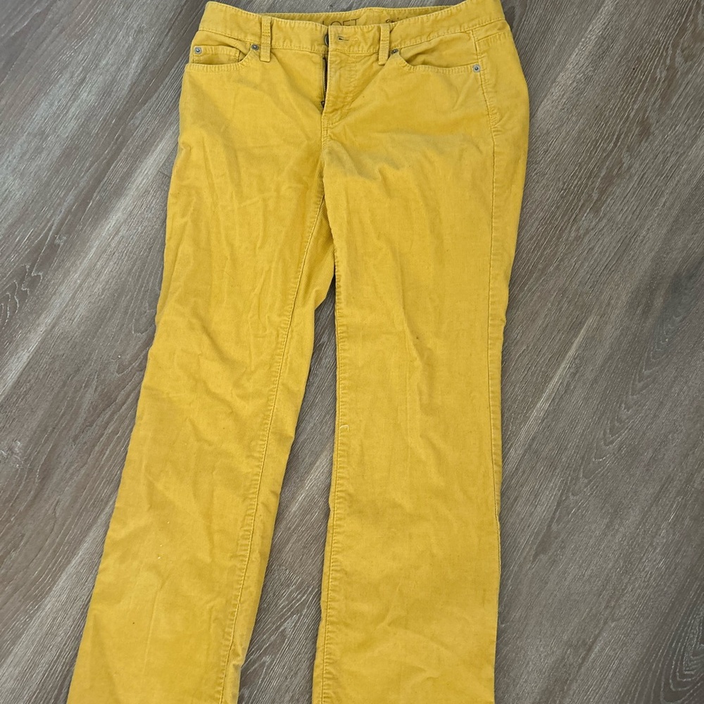 Stylish Yellow Women's Jeans
